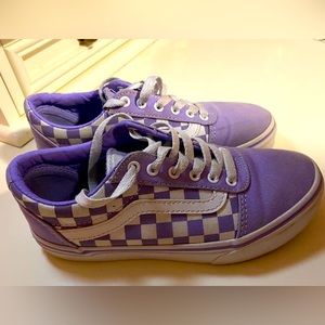 Girls Vans in size 1.